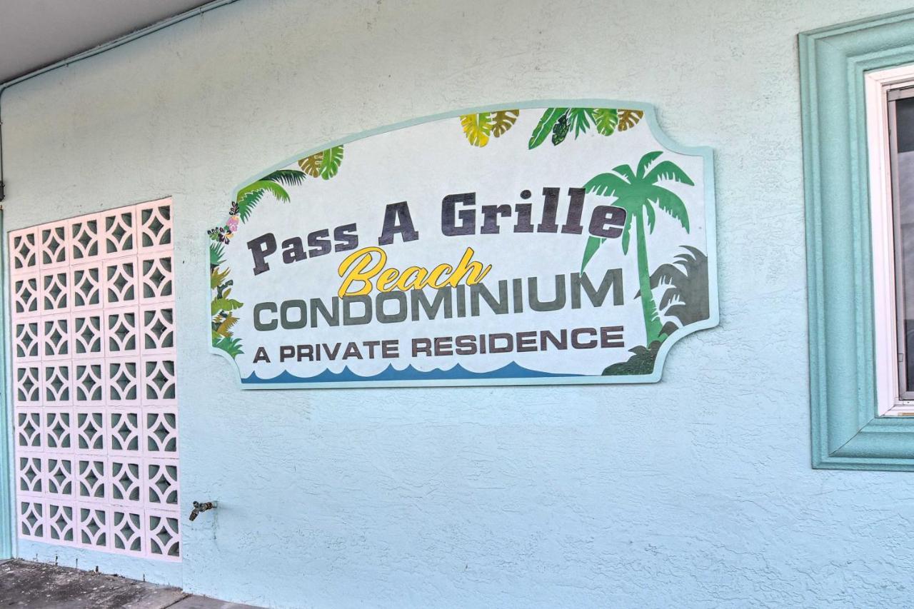 Idyllic Pass-A-Grille Studio - Walk To The Beach! St. Pete Beach Eksteriør billede